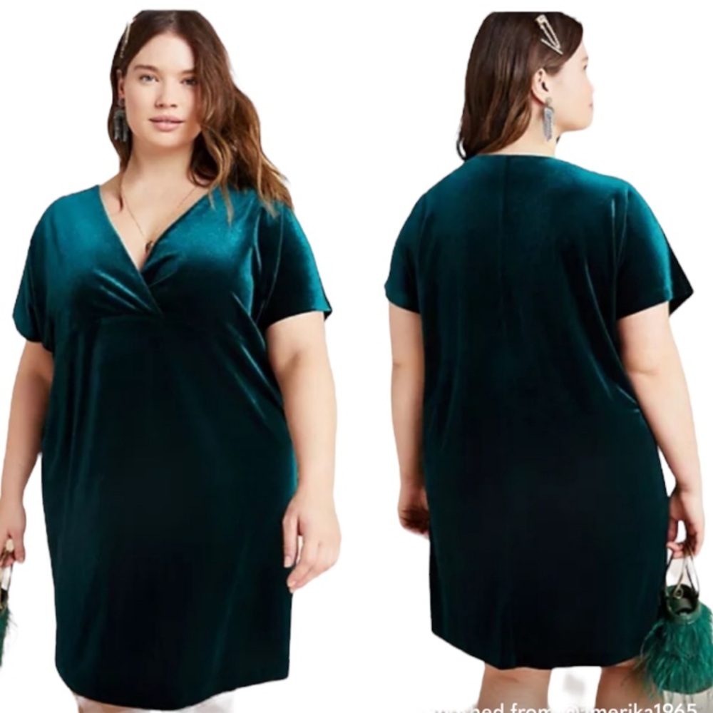 Anthropologie I Sunday in Brooklyn‎ Velvet Dress